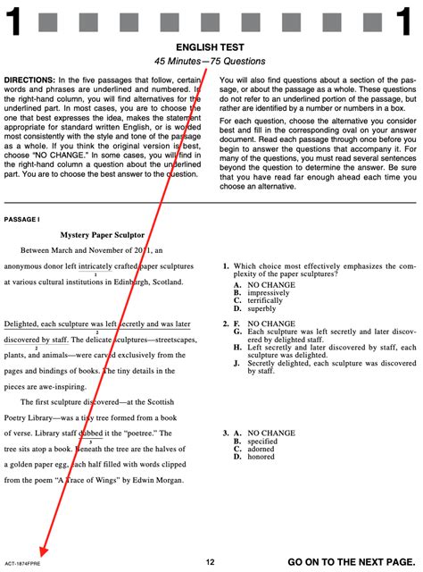 <strong>ACT</strong> Printable <strong>Practice Test</strong> 2008-09 (Form. . Act reading practice test 3 answer key